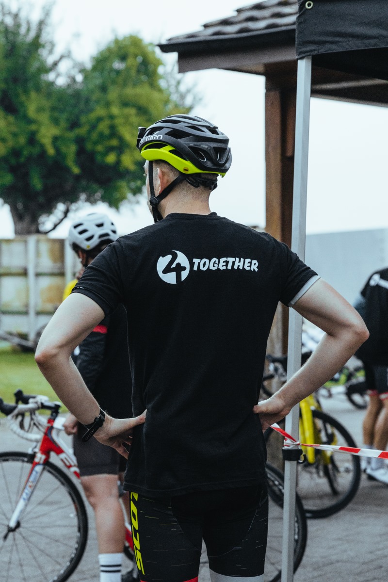 Eventhelfer im 24together Shirt.