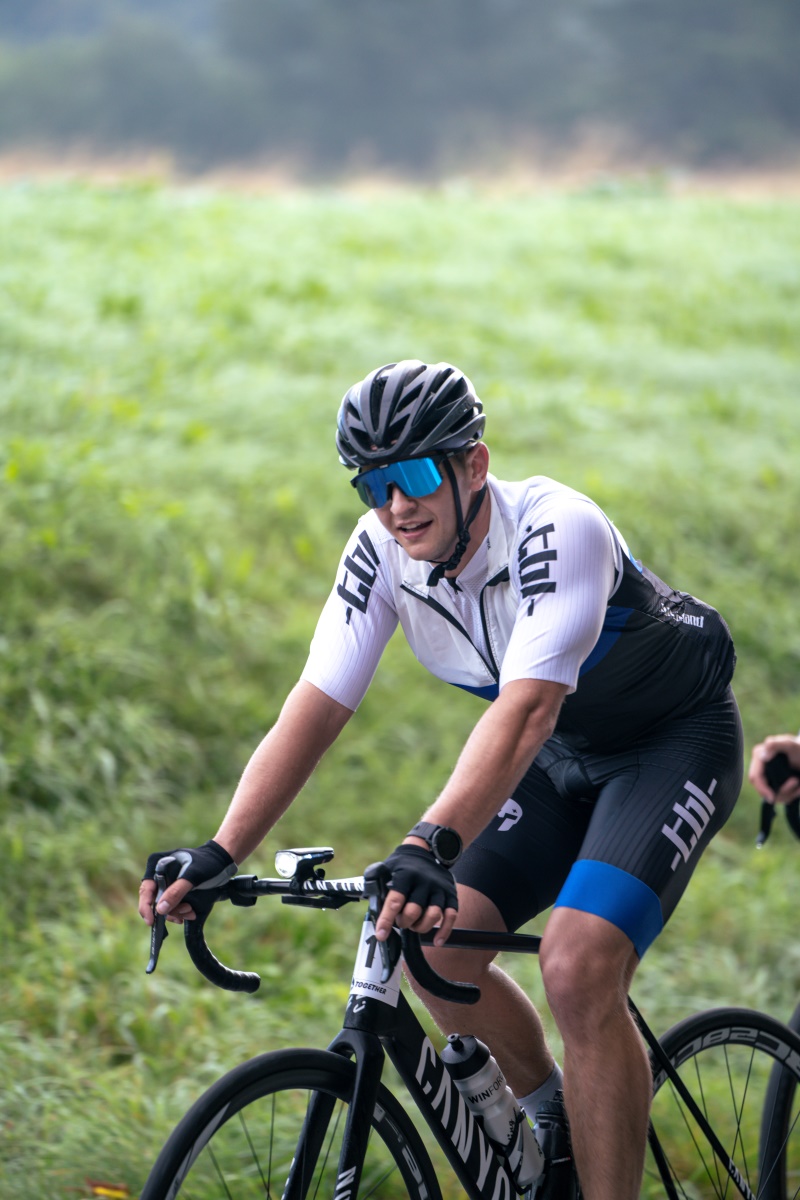 Präsident 24together auf dem Rennrad.